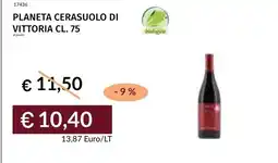Prezzemolo e Vitale Planetà Cerasuolo di Vittoria offerta