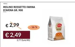 Prezzemolo e Vitale Molino Rossetto farina d'avena offerta
