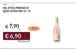 Prezzemolo e Vitale Val d'Oca Prosecco Rose Extra Dry offerta