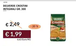Prezzemolo e Vitale Delverde crostini integrali offerta