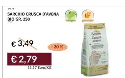 Prezzemolo e Vitale Sarchio crusca d'avena bio offerta