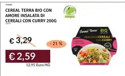 Prezzemolo e Vitale Cereal Terra insalata di cereali con curry offerta