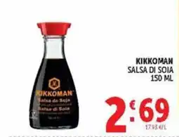 Deco Maxistore Kikkoman salsa di soia offerta