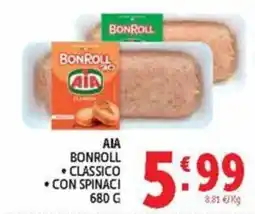 Deco Maxistore AIA Bonroll classico con spinaci offerta