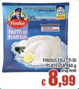 Top Supermercati Findus filetti di platessa offerta