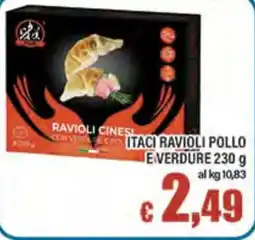 Top Supermercati Itaci ravioli pollo e verdure offerta