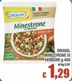Top Supermercati Orogel Minestrone 15 Verdure offerta
