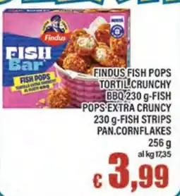 Top Supermercati Findus Fish Pops Tortilla Crunchy BBQ offerta