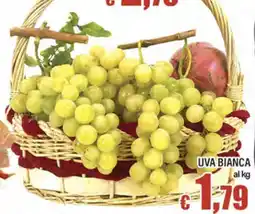 Top Supermercati Uva bianca offerta