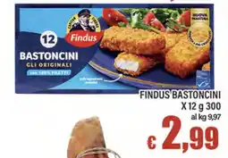 Top Supermercati Findus bastoncini offerta