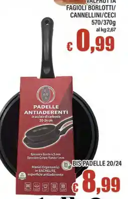 Top Supermercati Padelle antiaderenti Crea offerta