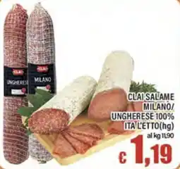 Top Supermercati Claï salame milano/ ungherese offerta