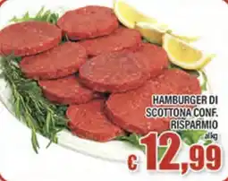 Top Supermercati Hamburger di scottona conf. offerta
