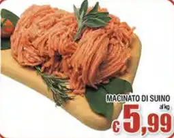 Top Supermercati Macinato di suino offerta