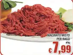 Top Supermercati Macinato misto per ragù offerta