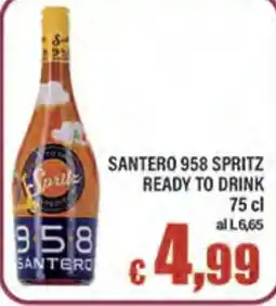 Top Supermercati Santero 958 Spritz offerta