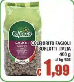 Top Supermercati Colfiorito fagioli borlotti offerta