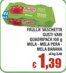 Top Supermercati Frulla' vaschetta gusti vari offerta
