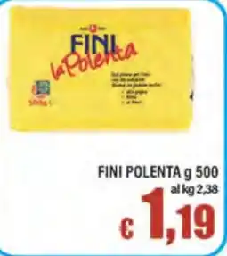 Top Supermercati Fini la Polenta offerta