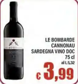 Top Supermercati Le Bombarde Cannonau offerta