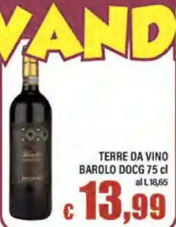 Top Supermercati Terre da Vino Barolo DOCG offerta