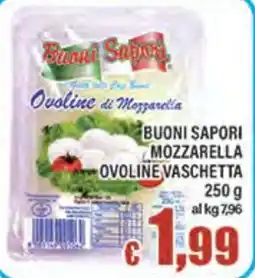 Top Supermercati Buoni Sapori Ovoline di Mozzarella offerta