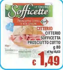 Top Supermercati Sofficette prosciutto cotto offerta