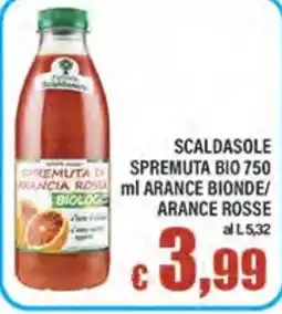 Top Supermercati Scaldasole spremuta bio arancia offerta
