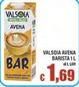 Top Supermercati Valsòia avena barista offerta