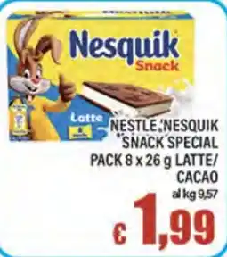 Top Supermercati Nesquik Snack offerta