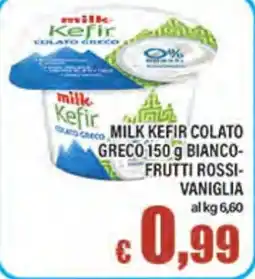 Top Supermercati Milk Kefir Colato Greco offerta
