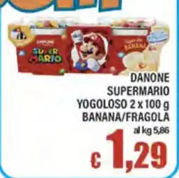Top Supermercati Danone Super Mario Yogolooso offerta