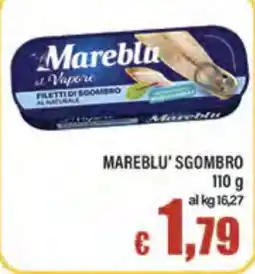 Top Supermercati Mareblu' sgombro offerta