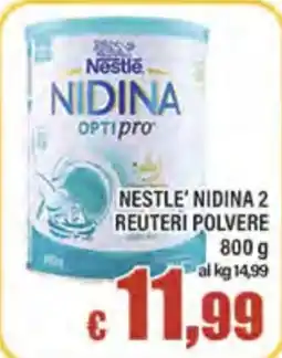 Top Supermercati Nestlé Nidina 2 offerta