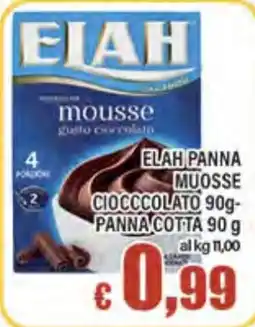Top Supermercati Elah mousse gusto cioccolato offerta