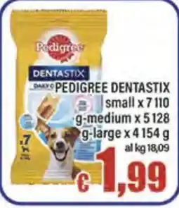 Top Supermercati Pedigree Dentastix offerta