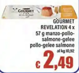 Top Supermercati Gourmet Revelation manzo-pollo-salmone-gelee offerta