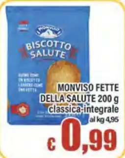 Top Supermercati Monviso biscotto salute offerta