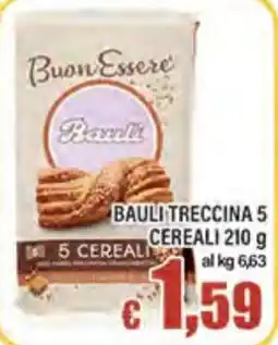 Top Supermercati Bauli treccina 5 cereali offerta