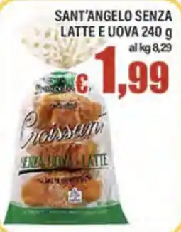 Top Supermercati Sant'angelo senza latte e uova offerta