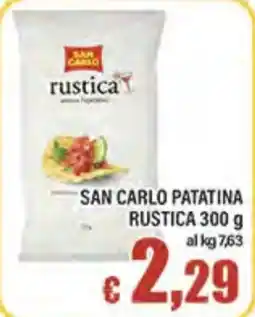 Top Supermercati San Carlo patatina rustica offerta