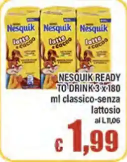 Top Supermercati Nesquik latte e cacao offerta