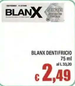 Top Supermercati Blanx dentifricio offerta