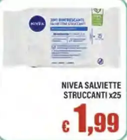 Top Supermercati Nivea salviette struccanti offerta
