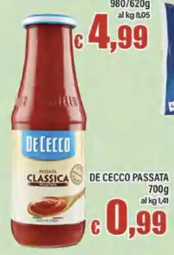 Top Supermercati De Cecco passata classica offerta
