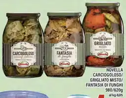 Top Supermercati Novella carciofoloso/grigliato misto/fantasia di funghi offerta