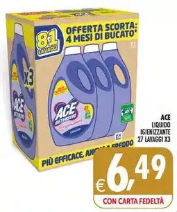 Decò Local Ace detergente igienizzante offerta