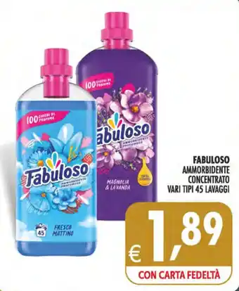 Fabuloso ammorbidente profumoso