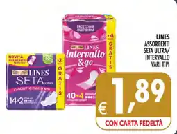 Decò Local Lines assorbenti seta ultra/intervallo offerta