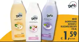 Decò Local Decò Bagnoschiuma Nutriente/Rilassante/Delicato offerta
